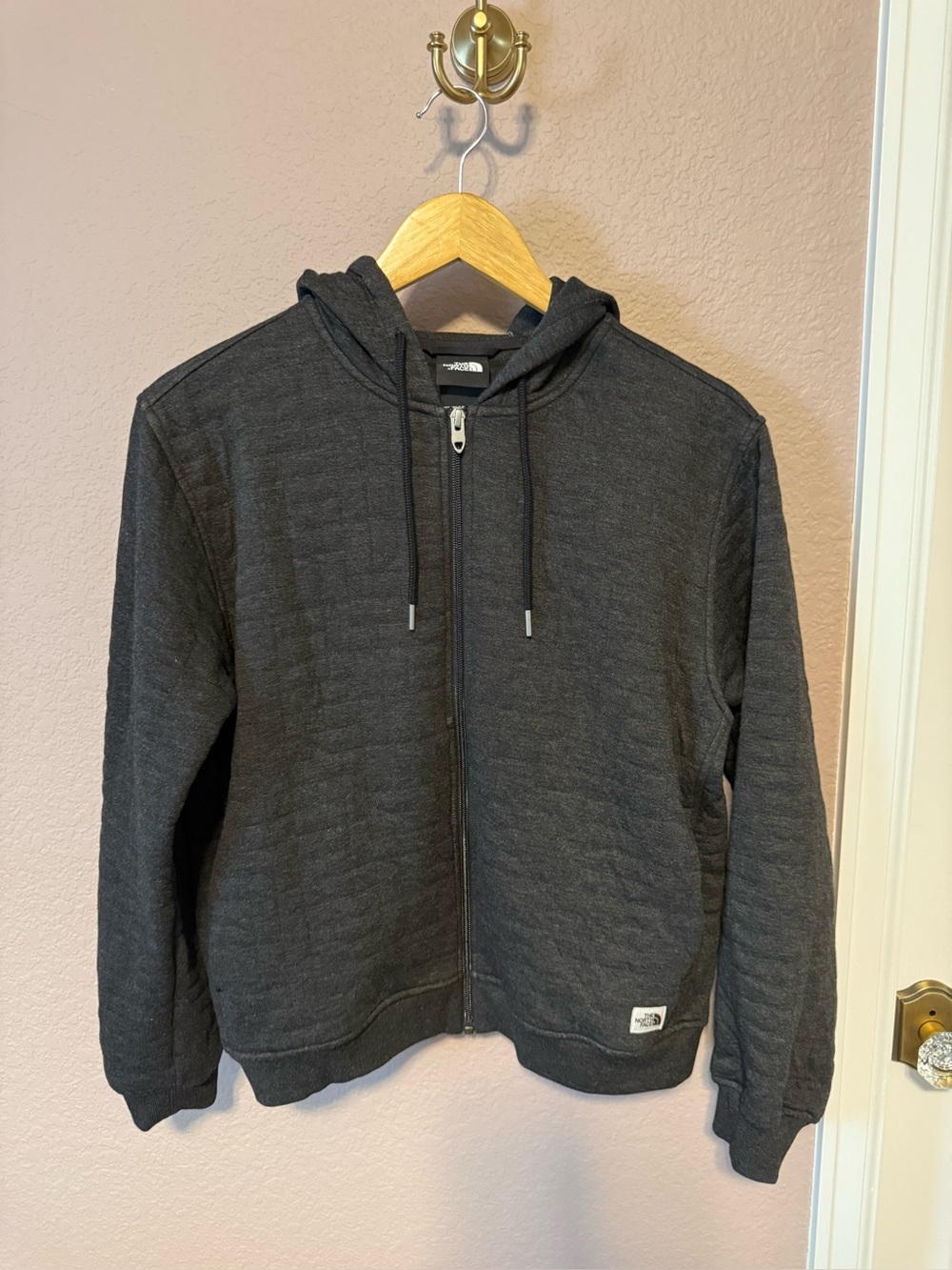 The North Face Dark Charcoal Full-Zip Hoodie